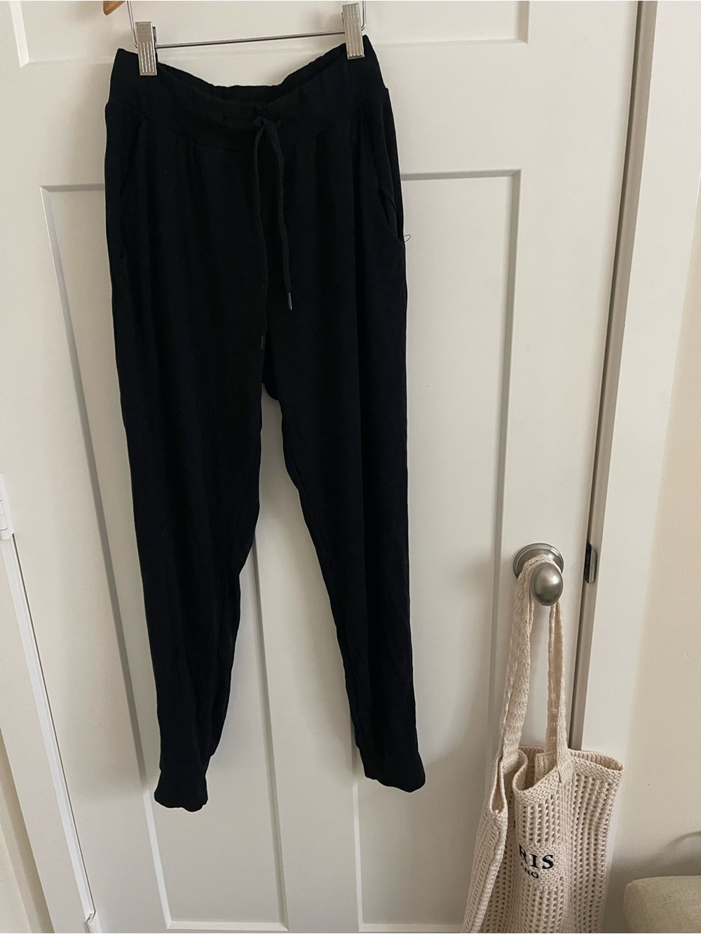 Cozy Earth Black Drawstring Jogger Pants